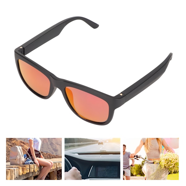 Fashionabla smarta glasögon, Bluetooth-solglasögon för män och kvinnor med röstassistent, UV400-skydd, lätt och bekväm design för utomhusbruk
