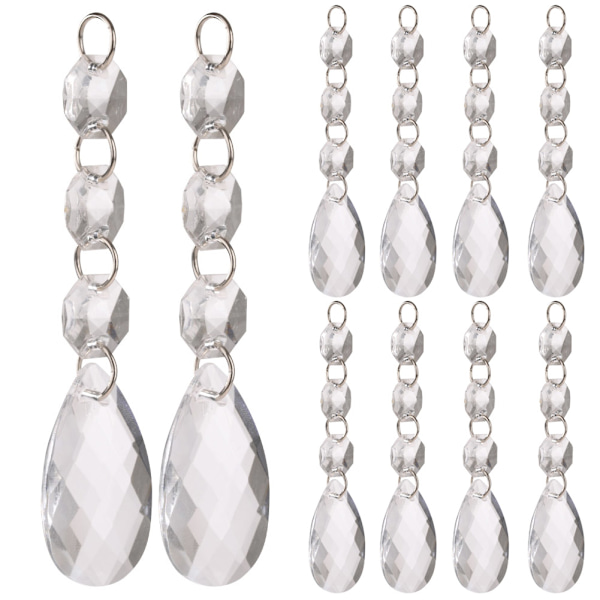 DIY transparent akrylkula pärla hängande dekoration