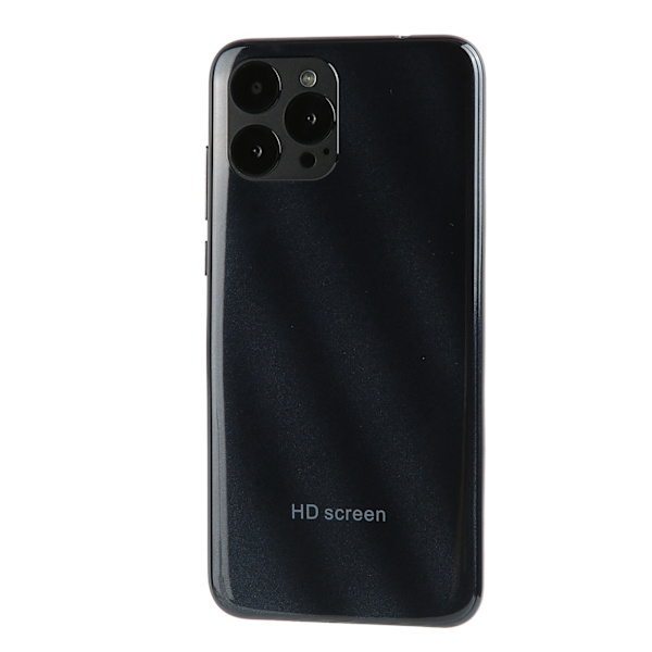 Olåst Smartphone för Android 11 6in 4GB RAM 32GB ROM MTK6580 Mobiltelefon Främre 8MP Bakre 16MP 1960x1080 100‑240V Svart EU-kontakt
