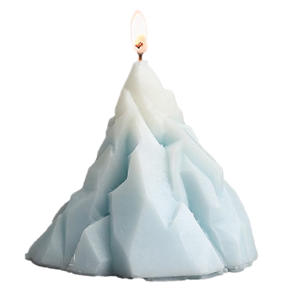 Iceberg ljus doftljus kreativ present födelsedagspresent
