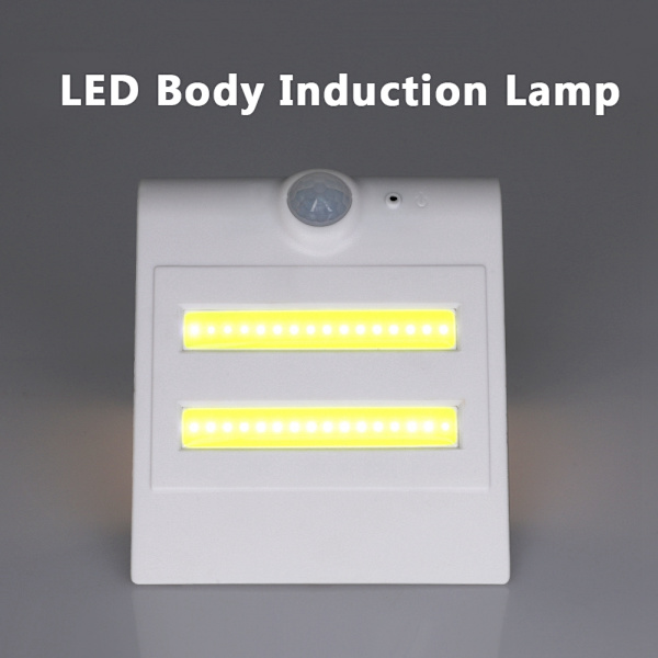 LED utomhus kroppsinduktion gatulampa sol COB innergård vägg