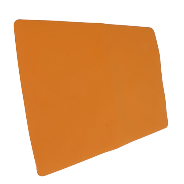 Mikrofiberläder Orange Matta För Nagelsalong Eller Hemmabruk, Halkfri Vattentät Skyddar Bänkskivor Från Fläckar Och Spill, Lätt Att Rengöra Hållbar