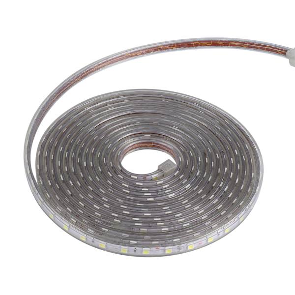 Vattentät SMD 5050 LED-remsa 220V 60 lysdioder/m Flexibel tejp