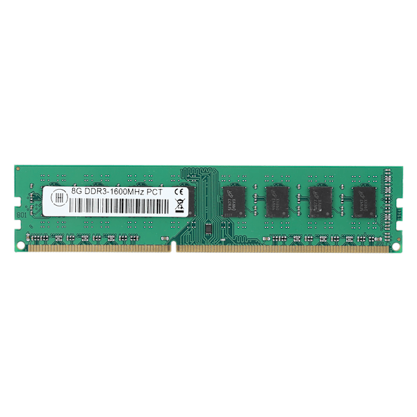 Minnesmodul Skrivbord Fullt Kompatibel Hög Stabilitet Elektronisk Komponent 8GB DDR3 1600MHZ