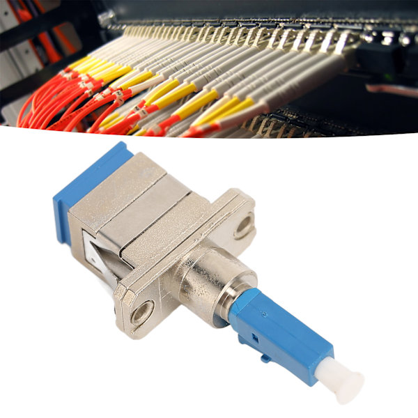 Precisionsfiberkoppling för nätverksteknik, hybrid optisk fiberomvandlare med keramisk hylsa för oavbruten överföring av optisk signal