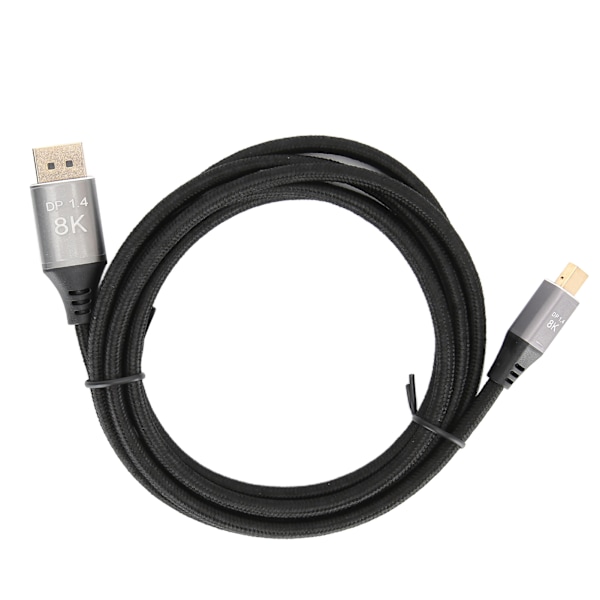 8K HD-kabel Mini DP till DP-adapter Version 1.4 2-vägs Konvertering 32,4 Gbps 2 Meter B0305