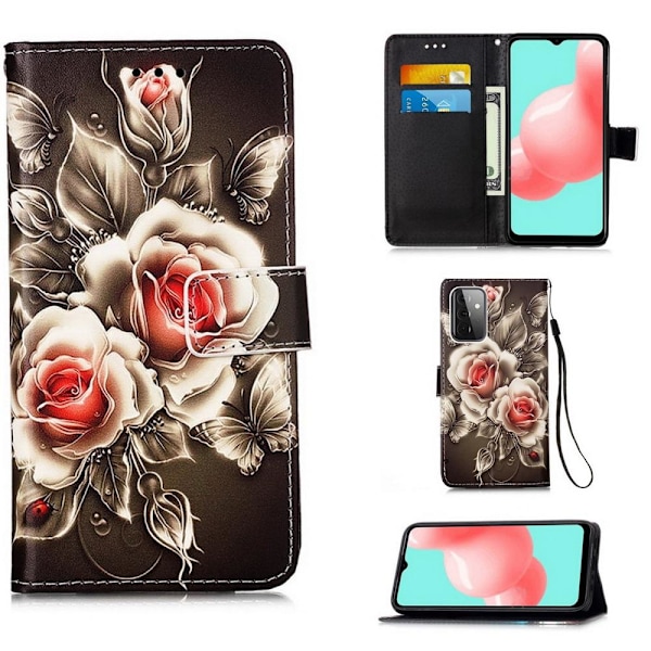 Plånboksfodral Samsung Galaxy A52 / A52s – Rosor