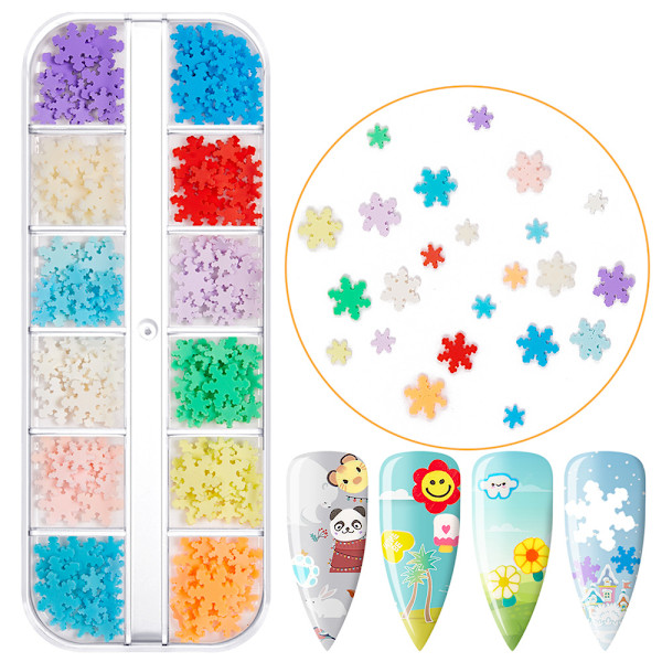 Colored Sequins Nails Art, Glitters Thin Paillette Flakes