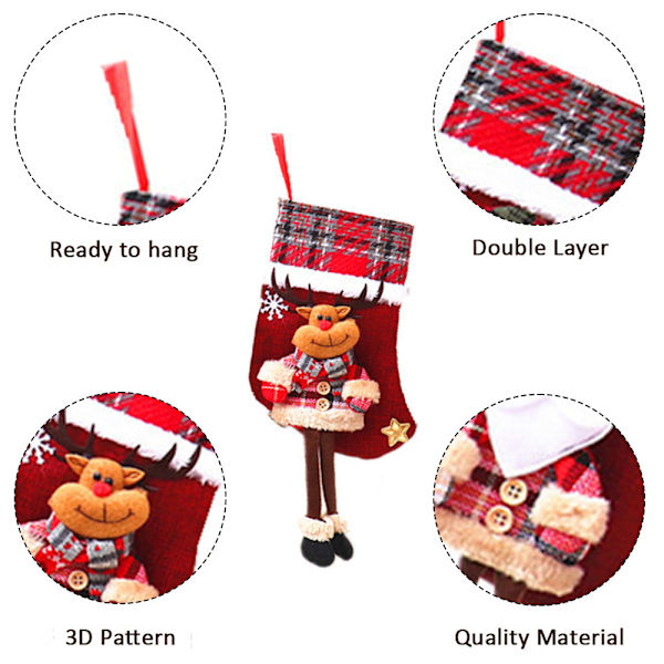 Christmas Stocking , Personalized Handmade Large Sock, Holiday