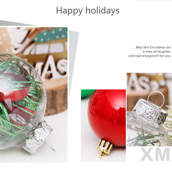 Christmas Ball Ornaments,30 Pcs Shatterproof Xtmas Decor Tree