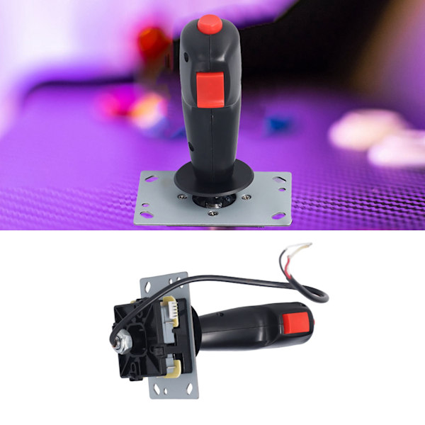 Cool Design Arkadjoystick med Elliptiskt Handtag, Anti-Friktions Precision 8-Vägs Rörelse För Oöverträffad Spelprecision