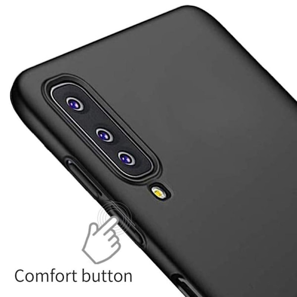 Samsung A7 2018 Ultratunt Mattsvart Skal Basic V2 Svart