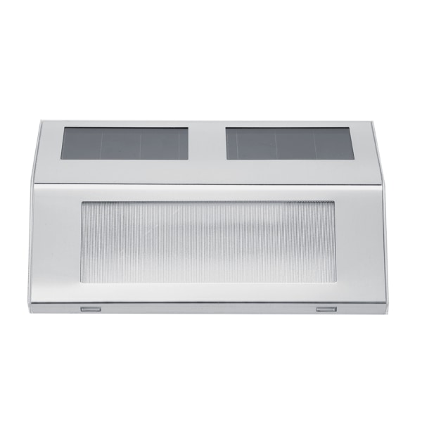 Utomhus solpanel driven vit LED-ljuskontroll trädgård