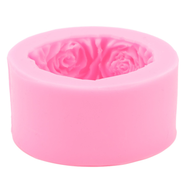 Rosblomma kakform silikon DIY chokladtårta dekoration