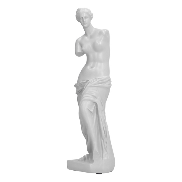 Karaktär Figur Mini Gudinna Bruten Arm Skulptur Bordsskiva