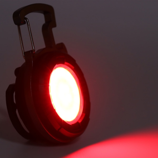 COB Nyckelring Arbetslampa, Nödlampa med Infällbar Nyckelring, Mini Nyckelring Ficklampor för Camping, Nödsituationer, Vattentät och Hållbar för Utomhusbruk