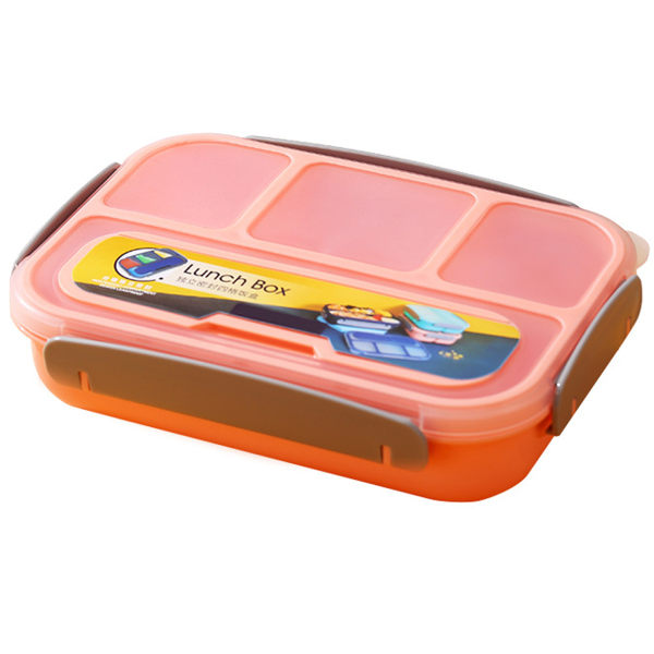 Bentolåda för vuxna, barn Bento Lunch Box med 4 fack