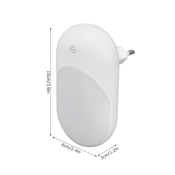 Plug in LED-nattlampor 16 statiska färger RGB-nattlampa med
