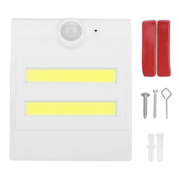 LED utomhus kroppsinduktion gatulampa sol COB innergård vägg