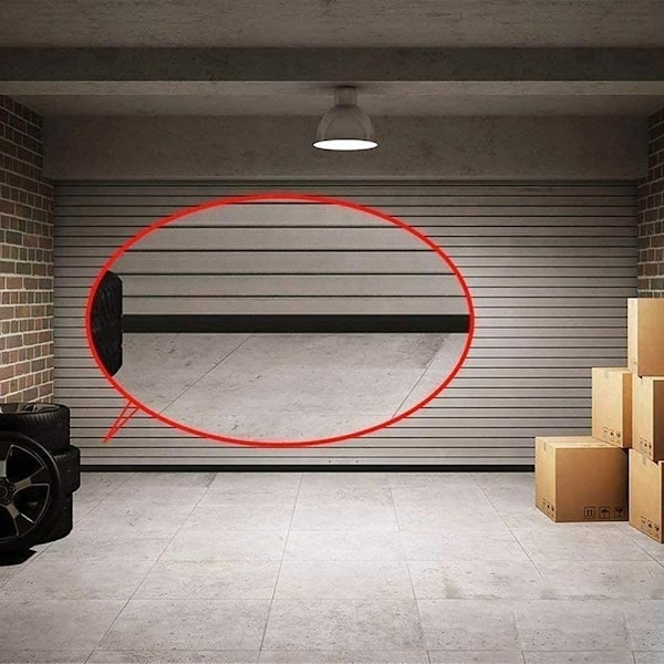 Universell tätningslist för garageport, bottenväder