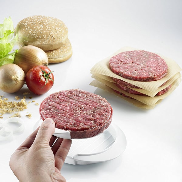 Köttpress Non Stick Burger Press DIY Patty Maker Burgerform