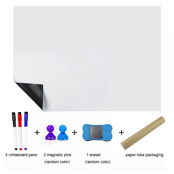 Raderbar Magnetisk Whiteboard | Portabel A3 för Undervisning och Informationsleverans Whiteboard, missa inte den!