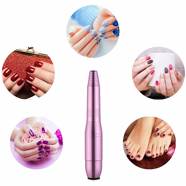 Nagelfil 10 st Professionella dubbelsidiga nagelfilar Emery