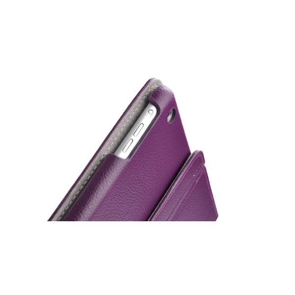 360° Skydd för iPad 9.7 (2017-2018) - Läderfodral Svart
