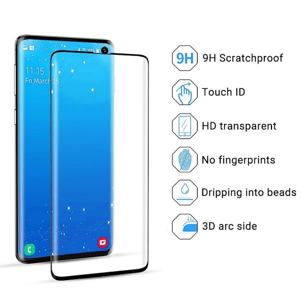 Samsung S20 ULTRA PREMIUM skärmskydd Härdat glas Bubbelfritt