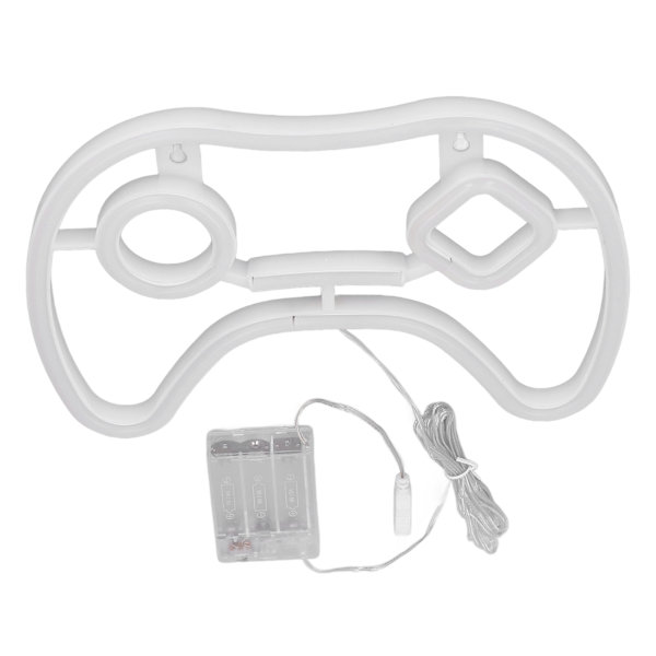 LED-neonskylt spelkontrollformad 11inx7.5in LED säker PVC