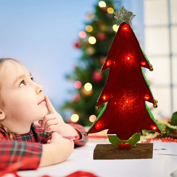 Tabletop LED Christmas Trees, Desktop Luminous Christmas Tree,