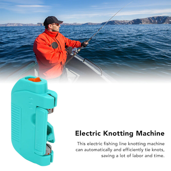 Professionellt verktyg för att knyta fiskekrokar, ergonomisk design för bekväm användning, halkfri design säkerställer grepp även i våta förhållanden, idealisk för båda