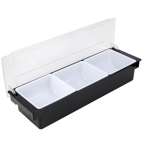 Kryddbox med lock, bar kryddhållare fruktskål