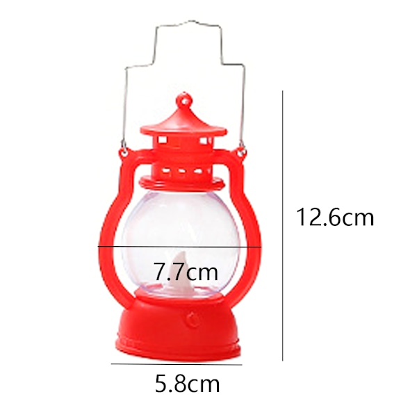Mini Lanterns 2-Pcs LED Small Lanterns Indoor Lanterns