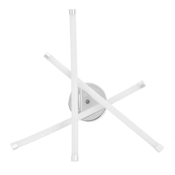 Gaffelformade taklampor i aluminium silver LED 3 böjda varma