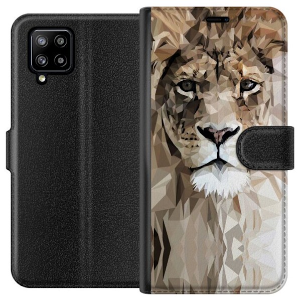 Samsung Galaxy A42 5G Plånboksfodral Lejon