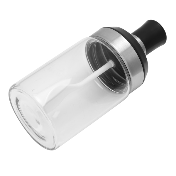 Kryddflaska Transparent Glas Salt Socker Kryddbehållare