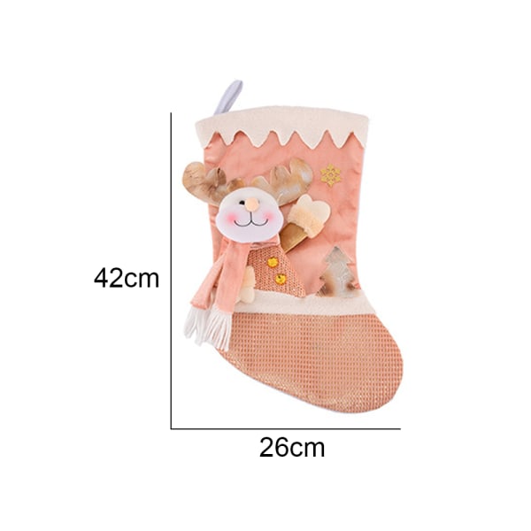 Winter Christmas Stocking, Christmas Element for Christmas Party