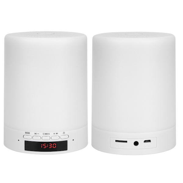 Bluetooth-högtalare nattlampa touch-ändring färg LED-lampa