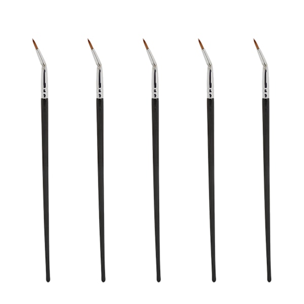 Multifunktionella Sminkborstar, Nagelkonstborstar Högkvalitativt Material Precisionsapplikationsverktyg för Eyeliner, Ögonbryn, Concealer