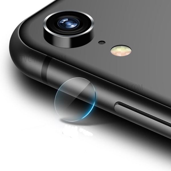 2-PACK-CRYSTAL GUARD IPHONE XR KAMERALINSSKYDD 0.15MM Transparent