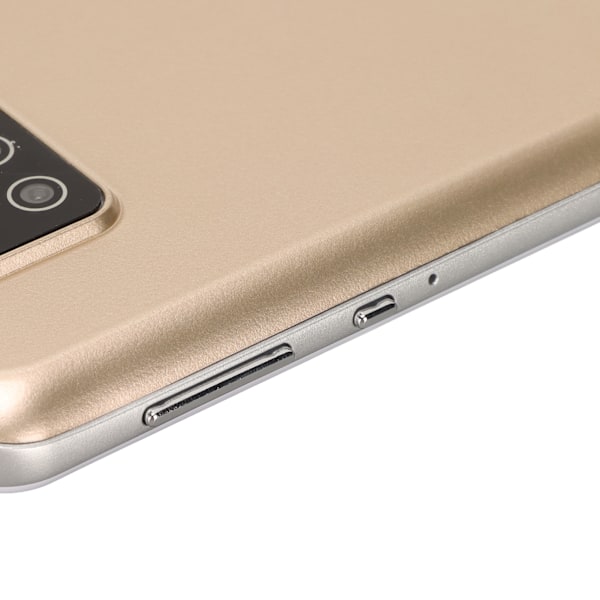 7 Tum Barnplatta för Android 10 2GB 32GB 5G Wifi Dual Band Octa Core IPS HD 3G Samtalstablett EU-kontakt 100‑240V Guld EU-kontakt