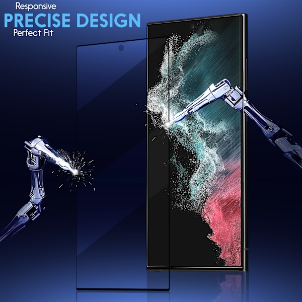 Samsung S22 Ultra 2-Pack Skyddsglas – Klar Sikt & Full Täckning