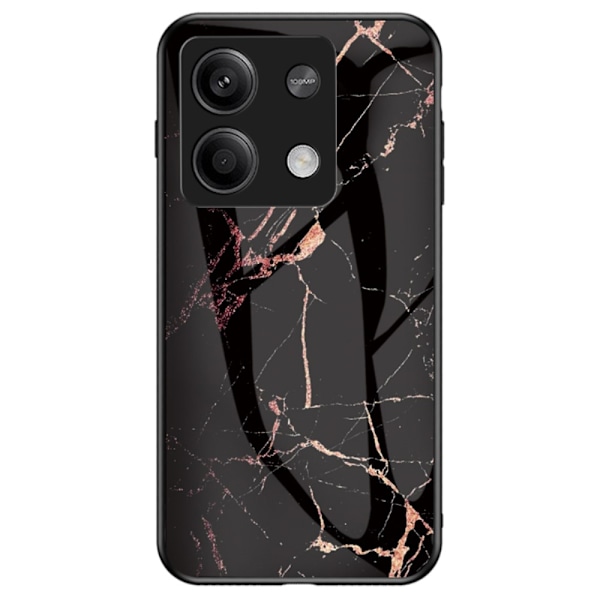 SKALO Xiaomi Redmi Note 13 5G Marmor Härdat Glas TPU-skal - Motiv 3 multifärg