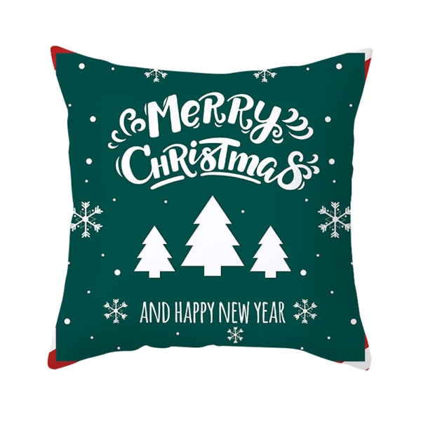 Decorative Pillowcase Cushion Cover for Sofa Couch Christmas