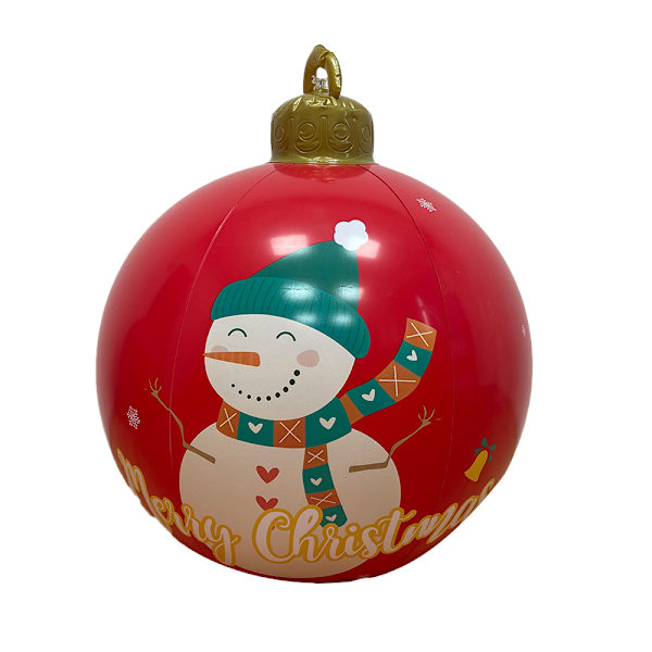 Inflatable Christmas decoration ball,LED remote control light
