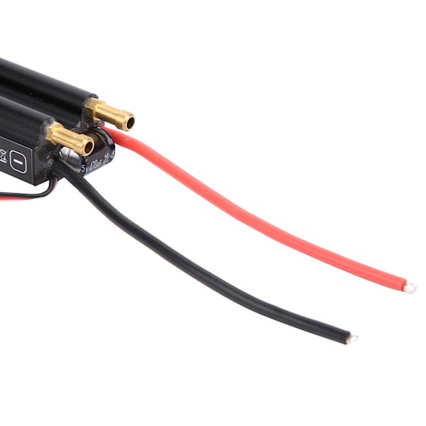 RC Båt ESC, Vattentät och Anti-interferens Design, För 450mm Båtmodell, Högeffektsbelastning med Servo, Inbyggd BEC-brytare för Fjärrstyrda Båtar