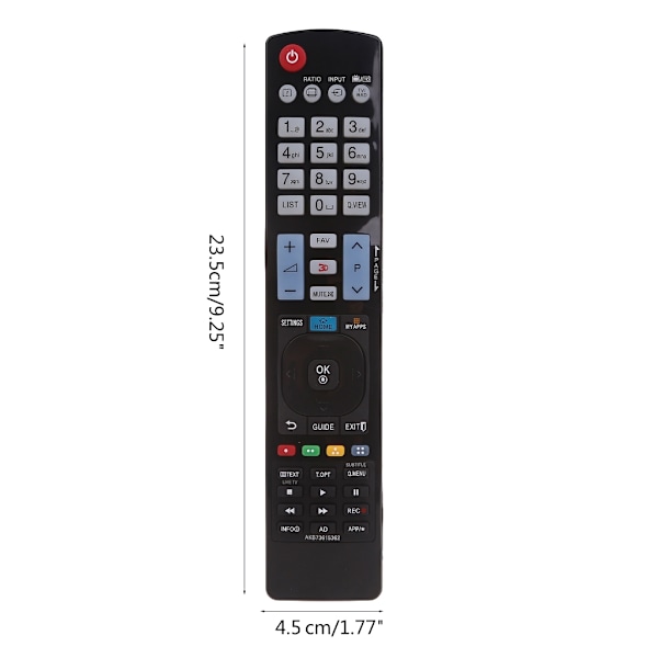 AKB73615362 Ersättningsfjärrkontroll för LG 4K 2000-2020 LCD TV-modeller Inga koder eller programmering krävs