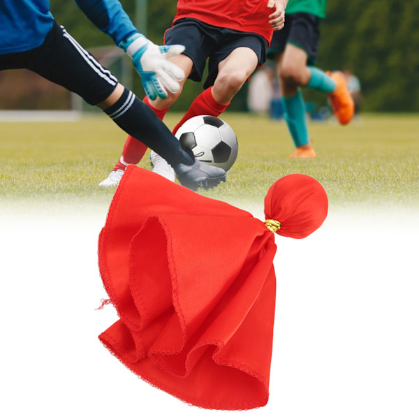 Fotbollsstraffflagga, Klar Röd Bärbar Domarrekvisita För Festliga Situationer Och Fotbollsfester, Stark Icke-Giftig Miljövänlig EVA