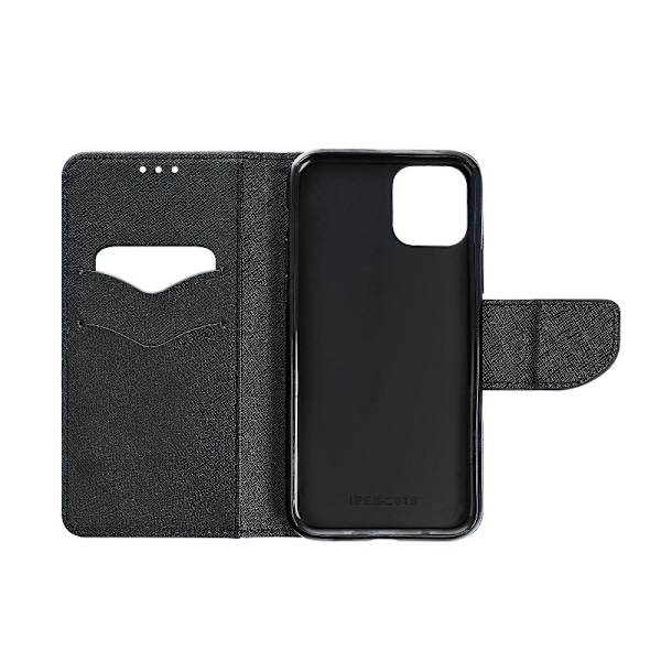 Fancy Plånboksfodral till Samsung A6 Plus 2018 Svart